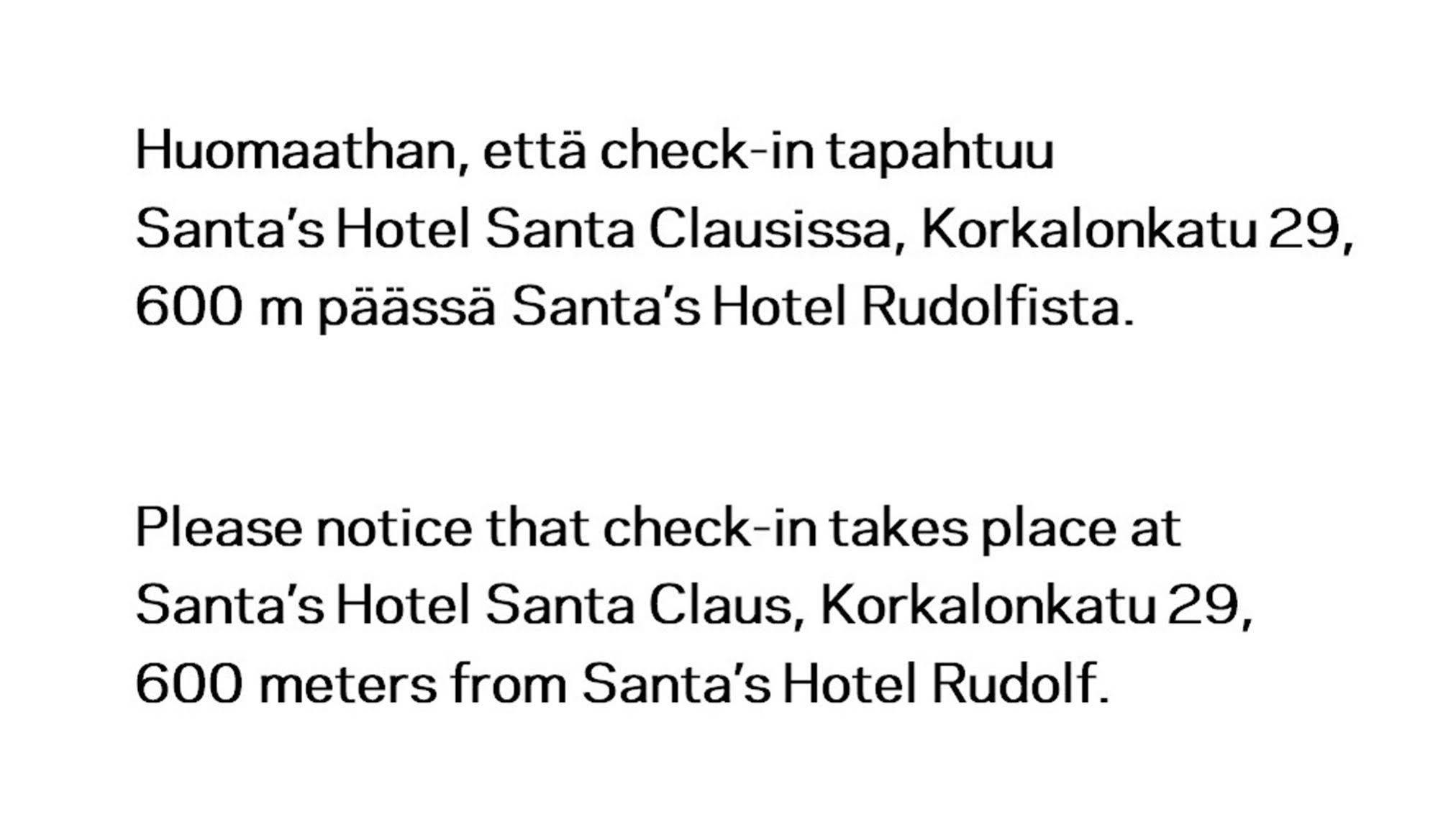 Santa'S Hotel Rudolf Rovaniemi Bagian luar foto